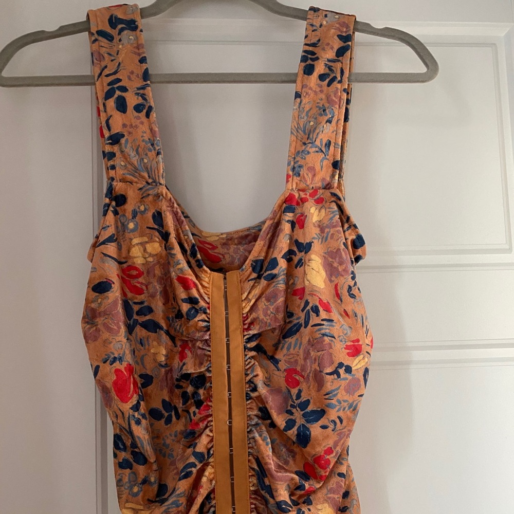NEW free people velvet top